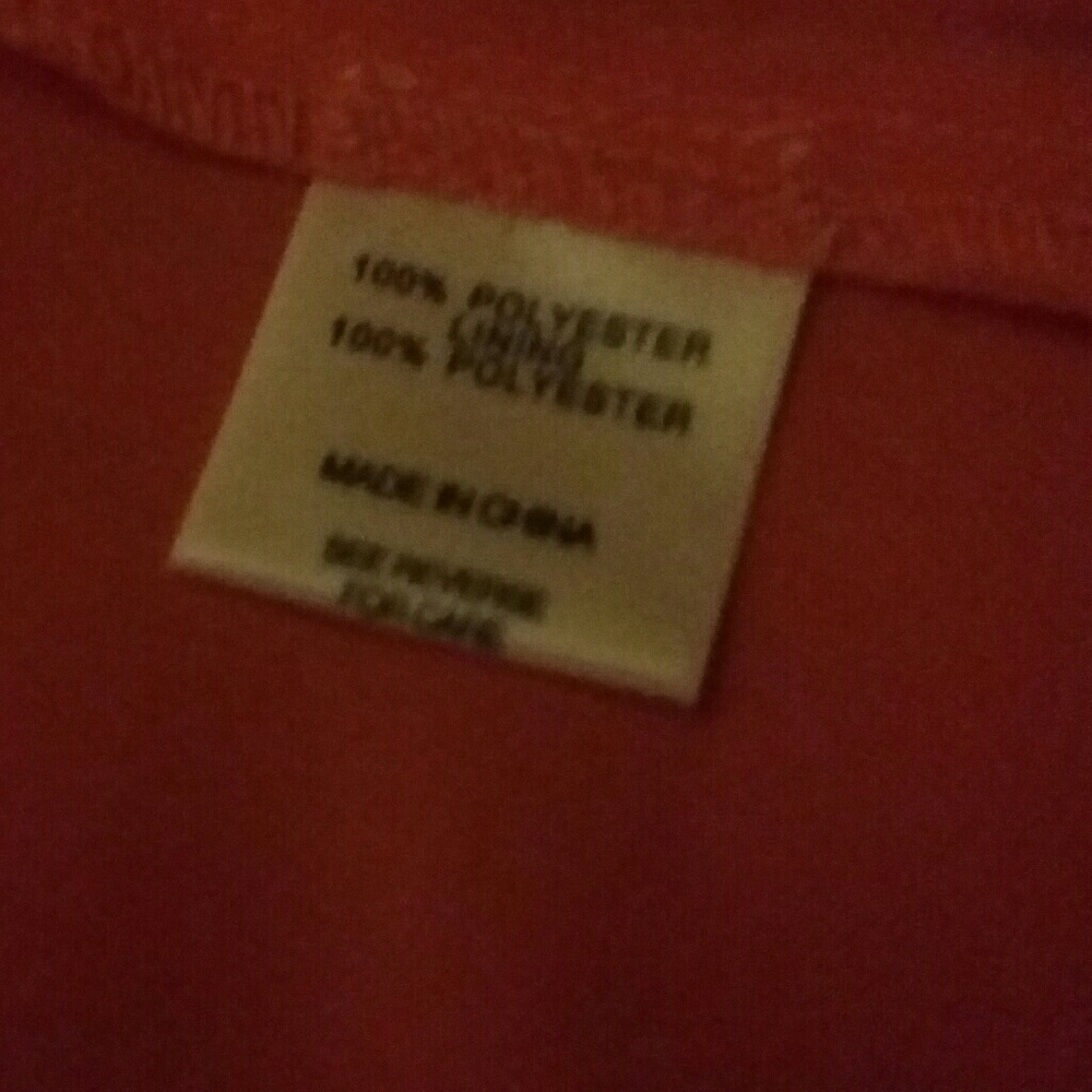 NWT LUCA PARIS CORAL & WHITE EMBROIDERED TOP - Picture 8 of 10